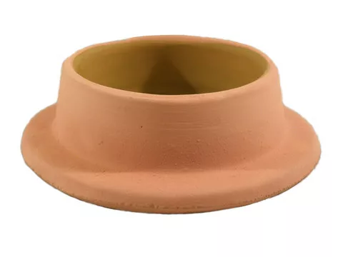 Kerámia talpas etető 11,5x11,5x4cm