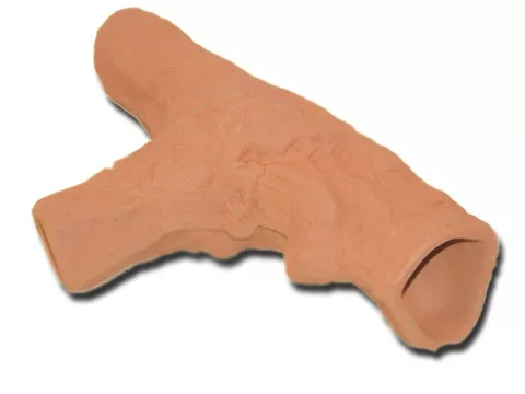 Kerámia faág terrakotta S 16x11,5x7cm