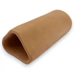 Kerámia anci ikráztató 13x5x4cm terracotta