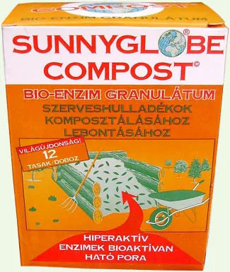 Sunnyglobe Compost bio-enzim komposztáláshoz 250g