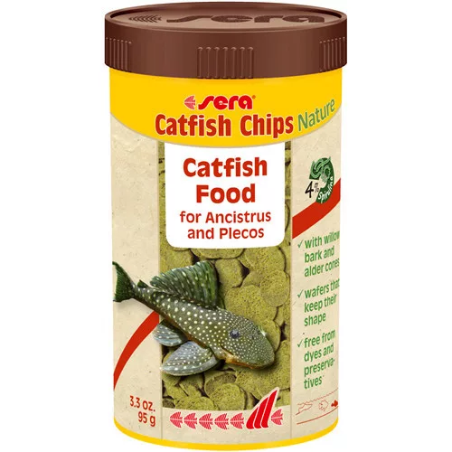Sera Pleco Chips Nature 250ml 92g (Wels-Chips)
