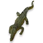 Buborékoló krokodil akváriumi dísz 48x16x10cm KE-1168