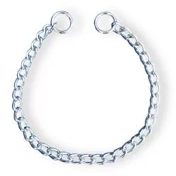 Egysoros fojtó nyakörv 2x30cm