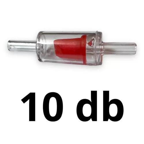 Visszacsapó szelep piros 10db Tatrapet
