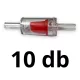 Visszacsapó szelep piros 10db Tatrapet