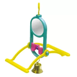 Tatrapet tükrös madárjáték 17cm