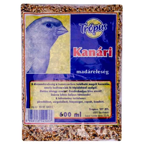 Trópus eleség kanári 600ml