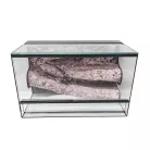 Terrárium háttérrel hüllőnek fekvő 40x30x30cm 36L (TP)