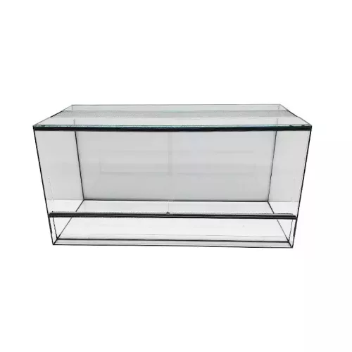 Terrárium hüllőnek fekvő 80x40x40cm 128L (TP)