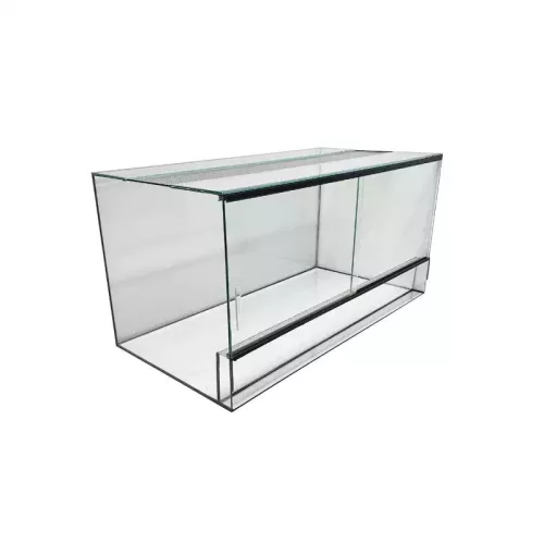 Terrárium hüllőnek fekvő 80x40x40cm 128L (TP)