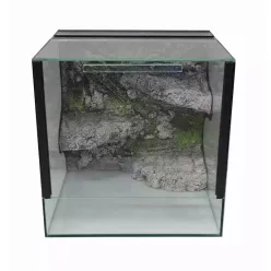 Terrárium póknak háttérrel 25x25x25cm 15,6L (TP)
