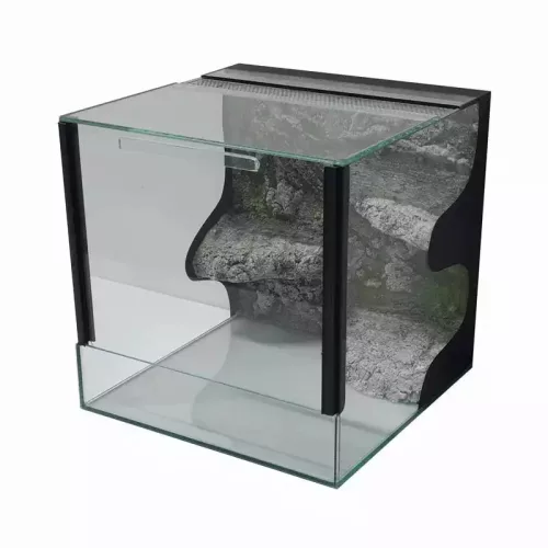 Terrárium póknak háttérrel 25x25x25cm 15,6L (TP)