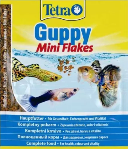 Tetra Guppy Mini Flakes 12g zacskós