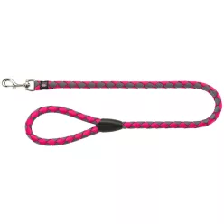 Trixie póráz Cavo 1m/12mm S-M 1434 szürke-pink