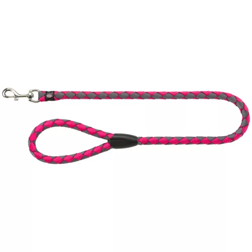Trixie póráz Cavo 1m/12mm S-M 1434 szürke-pink