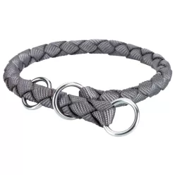 Trixie nyakörv fojtó Cavo 52-60cm/18mm L-XL 1441 szürke