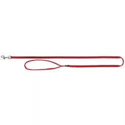Trixie textil póráz prémium 1,2m/10mm XS piros