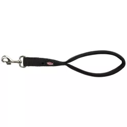   Trixie textil rövid póráz prémium 37cm/25mm M-XL 2012 fekete