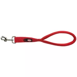   Trixie textil rövid póráz prémium 37cm/25mm M-XL 2012 piros