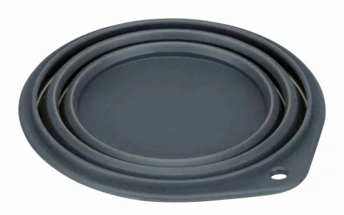 Trixie utazótál szilikon d.22cm/2L vegyes szín