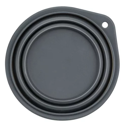 Trixie utazótál szilikon d.22cm/2L vegyes szín