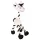 Trixie tenisz játék 28cm zebra