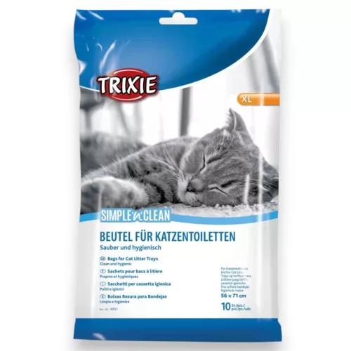 Trixie zacskó macska WC-be XL 56x71cm 10db