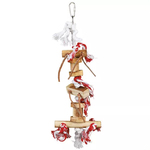 Trixie madárjáték bőr szalaggal 35cm 58844