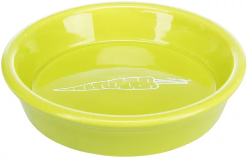 Trixie kerámia tál répás 200ml/14cm zöld
