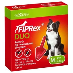 Fiprex Duo M 134mg+120,6mg rácsepegtető oldat kutyáknak
