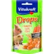 Vitakraft Drops rágcsálóknak répás 75g
