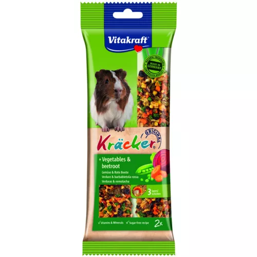 Vitakraft dupla rúd tengerimalac zöldséges (fóliás)