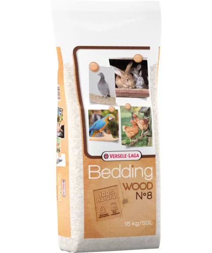 Versele-Laga Wood Bedding n8-60l zúzott bükkfa alom 15kg