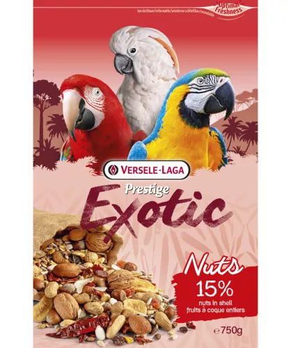 Versele-Laga Prestige Premium Parrots Exotic Nuts Mix 15kg