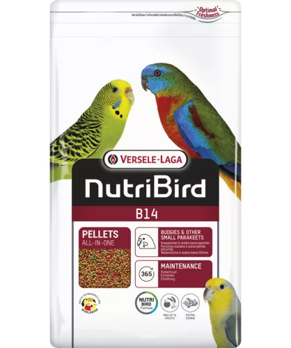 Versele-Laga NutriBird B14 tápláló pellet eledel hullámos papagájnak 3kg