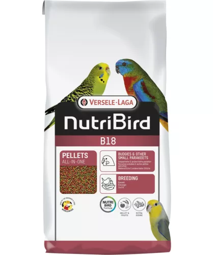 Versele-Laga NutriBird B18 extrudált tenyésztáp hullámos papagájnak 3kg