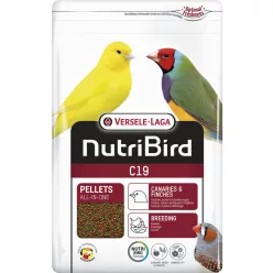   Versele-Laga NutriBird C19 extrudált pellet tenyésztáp kanáriknak, exotáknak 3kg