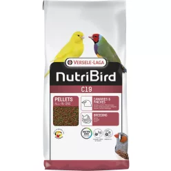   Versele-Laga NutriBird C19 extrudált pellet tenyésztáp kanáriknak, exotáknak  10kg