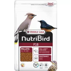   Versele-Laga NutriBird F16 extrudált pellet eledel gyümölcs és rovarevő madaraknak 800g