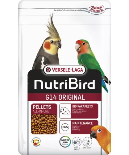 Versele-Laga NutriBird G14 Original extrudált pellet eledel nagypapagájoknak 1kg