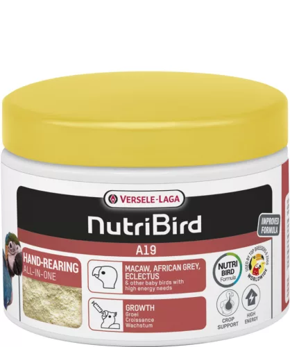 Versele-Laga NutriBird A19 kézzel nevelő nagy energiaigényű fiókáknak 250g