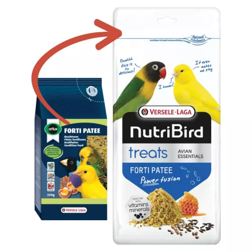 Versele-Laga NutriBird Treats Forti Patee lágyeleség​ madaraknak 250g [5]