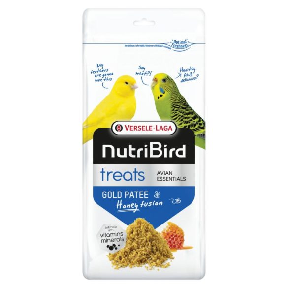 Versele-Laga Orlux NutriBird Treats Gold Patee Honey Fusion lágyeleség 250g