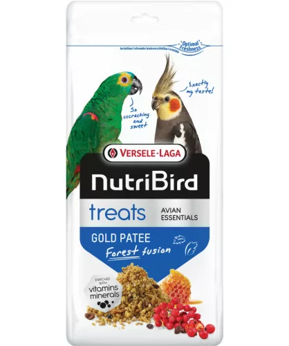 Versele-Laga NutriBird Treats Gold Mézes erdeigyümölcsös lágyeleség 250g [5]