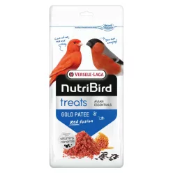   Versele-Laga NutriBird Treats Gold Patee Tojásos mézes lágyeleség piros színfokozóval 250g [5]