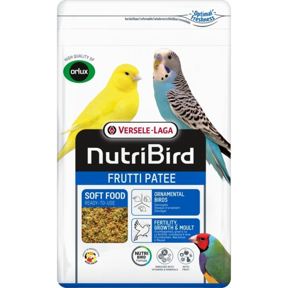 Versele-Laga Orlux NutriBird Treats Frutti Patee​ lágyeleség 1kg