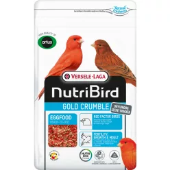   Versele-Laga NutriBird Gold Crumble Red morzsa eledel vörös kanárik és más vörösmadaraknak 1kg