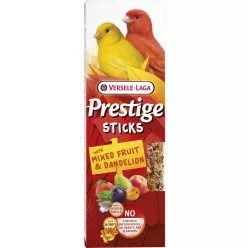   Versele-Laga Prestige Sticks Kanári magrudak vegyes gyümölccsel és pitypanggal - 2db 60g