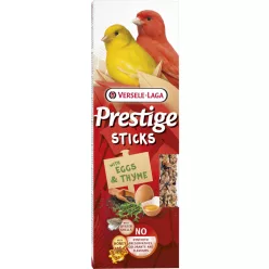   Versele-Laga Prestige Sticks Kanári magrudak tojással és kakukkfűvel - 2db 60g