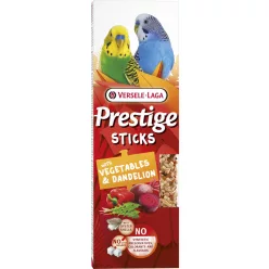   Versele-Laga Prestige Sticks Papagáj magrúd zöldségekkel és pitypanggal - 2db 60g